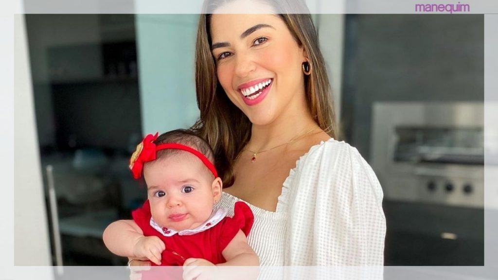 Malu, filha de Vivian Amorim comemora seus 7 meses de um jeito criativo!