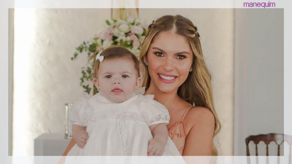 FOFURA! Bárbara Evans comemora 6 meses da filhinha, Ayla