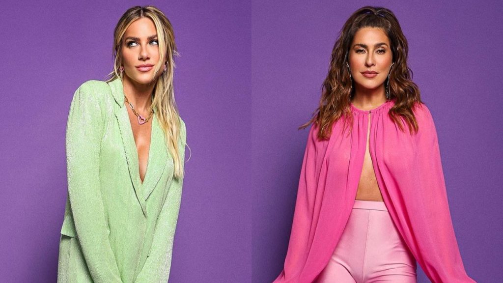 Giovanna Ewbank e Fe Paes Leme provam que sabem ousar e combinar da melhor forma