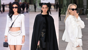 Chanel abre o segundo dia de Fashion Week Haute Couture com presenças ilustres