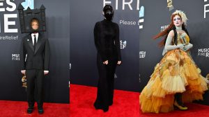 Castelo como chapéu? Os looks mais ‘diferentões’ da noite do Grammy