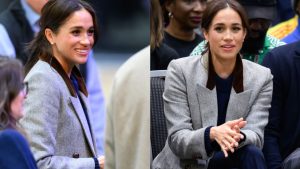 Em evento esportivo, Meghan Markle usa peça queridinha de Kate Middleton e Lady Di