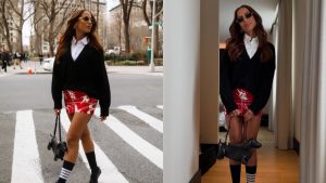 Anitta elege bolsa curiosa de 25 mil para passeio em Nova York e destaca visual moderno