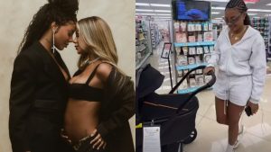 Ludmilla e Brunna fazem compras para enxoval de Zuri e carrinho chega a 31 mil